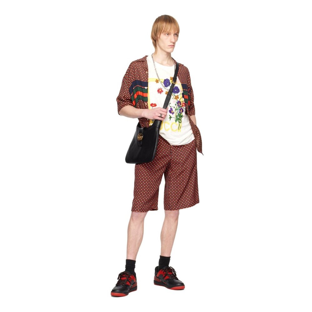 NEW GUCCI Demetra GG Supreme Canvas Basket Low Top Sneakers G 8.5 / US 9 - Picture 10 of 11